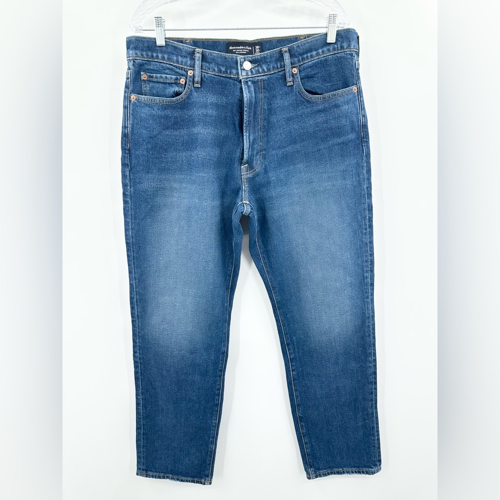 Abercrombie & Fitch Vintage‎ Stretch 90's Straight Men's Denim Jeans Size 38x30